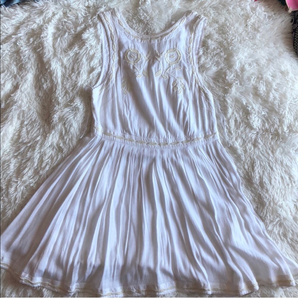 White dress